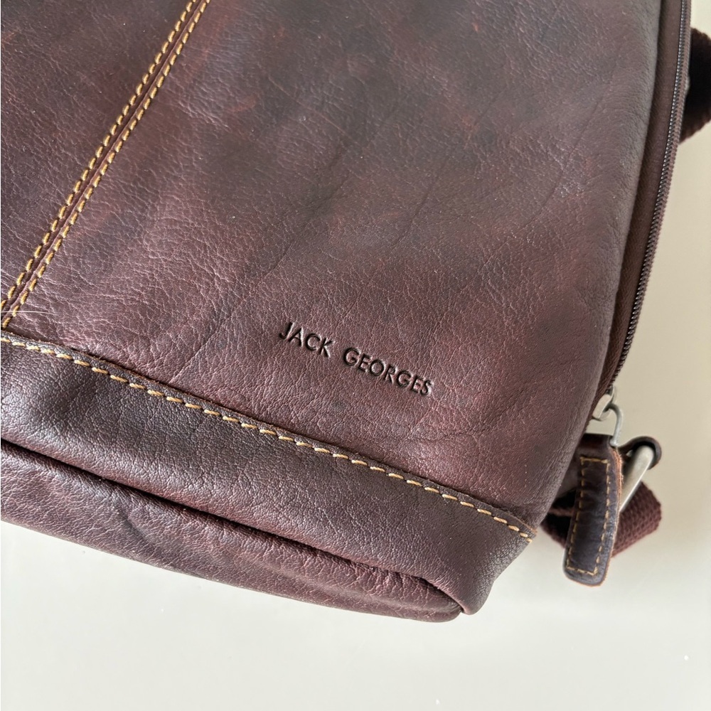 Jack Georges Voyager Convertible Backpack Brown - image 6